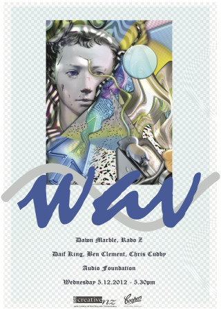 WAV exhibition flyer