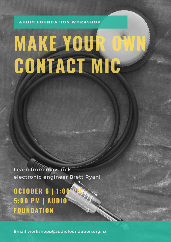 Make your own contact mic